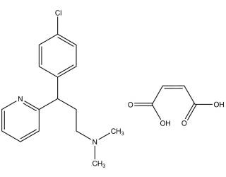 Chlorpheniramine maleate salt