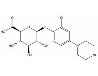 Beta-2-chloro-4-(1-piperazinyl)phenyl-D-glucopyrano siduronic acid