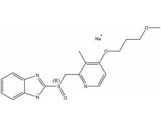 (R)-Rabeprazole sodium salt