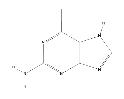 2-Amino-6-iodopurine