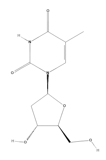 2-deoxy-L-thymidine