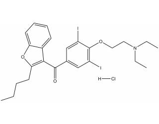 Amiodarone hydrochloride salt