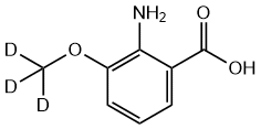 2-Amino-3-methoxy-d3-benzoic Acid