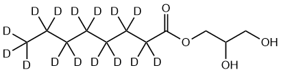 (±)-Glyceryl 1-Monooctanoate-d15 (octanoate-d15)