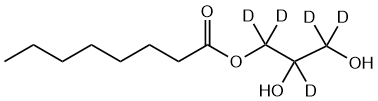 (±)-Glyceryl-d5 Monooctanoate