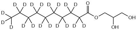 (±)-Glyceryl 1-Monodecanoate-d19 (decanoate-d19)