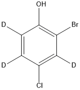 4-Bromo-2-chlorophenol-3,5,6-d3