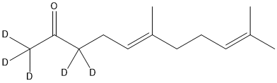 6,10-Dimethyl-5,9-undecadien-1,1,1,3,3-d5-2-one