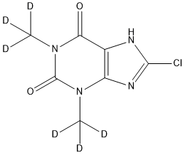 8-Chlorotheophylline-d6 (dimethyl-d6)