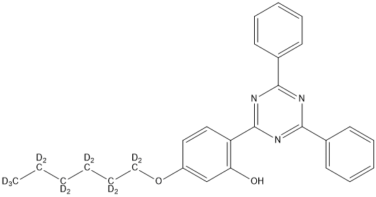 2-(4,6-Diphenyl-1,3,5-triazine-2-yl)-5-[(hexyl-d13)oxy]phenol