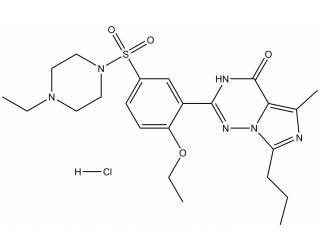 Vardenafil hydrochloride salt