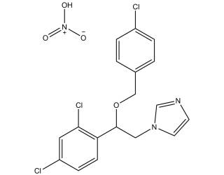 Econazole nitrate salt