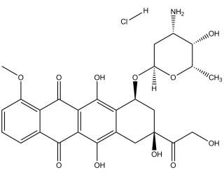 Doxorubicin hydrochloride salt