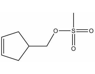 Cyclopent-3-enylmethyl methanesulfonate