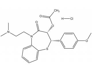 Diltiazem hydrochloride salt