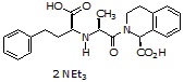 Quinaprilat triethylammonium salt