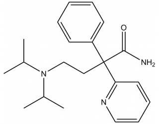 Disopyramide, racemic mixture