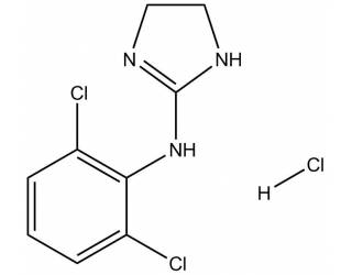 Clonidine hydrochloride salt