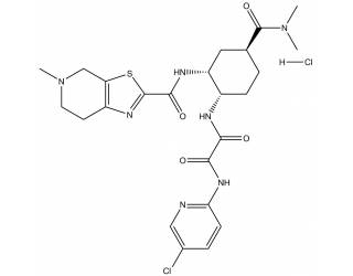 Edoxaban hydrochloride salt