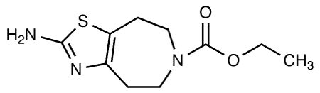 2-Amino-4,5,7,8-tetrahydro-6-(N-carbethoxy)thiazolo[5,4-d]azepine