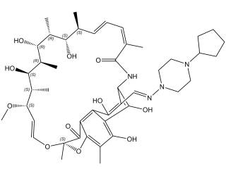 Desacetyl rifapentine