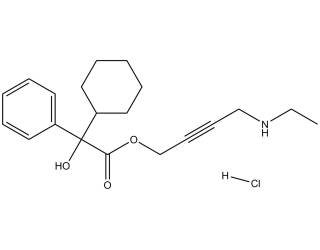 Desethyloxybutynin hydrochloride salt