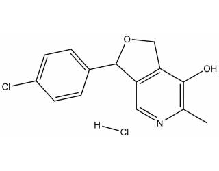 Cicletanine hydrochloride salt