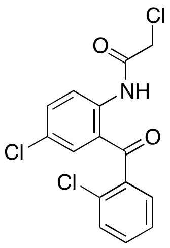 2-Chloro-N-[4-chloro-2-(2-chlorobenzoyl)phenyl]acetamide