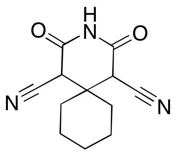 α,α-Dicyano-1,1-cyclohexanediacetamide