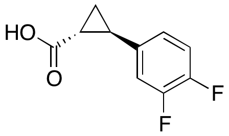 (1R,2R)-2-(3,4-Difluorophenyl)-cyclopropanecarboxylic Acid
