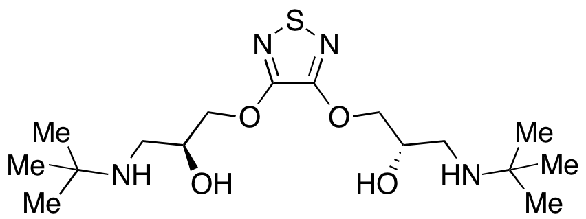 (2S,2S)-3,3-((1,2,5-Thiadiazole-3,4-diyl)bis(oxy))bis(1-(tert-butylamino)propan-2-ol)