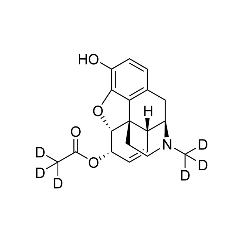 6-Acetylmorphine (D₆, 98%) 1.0 mg/mL in acetonitrile