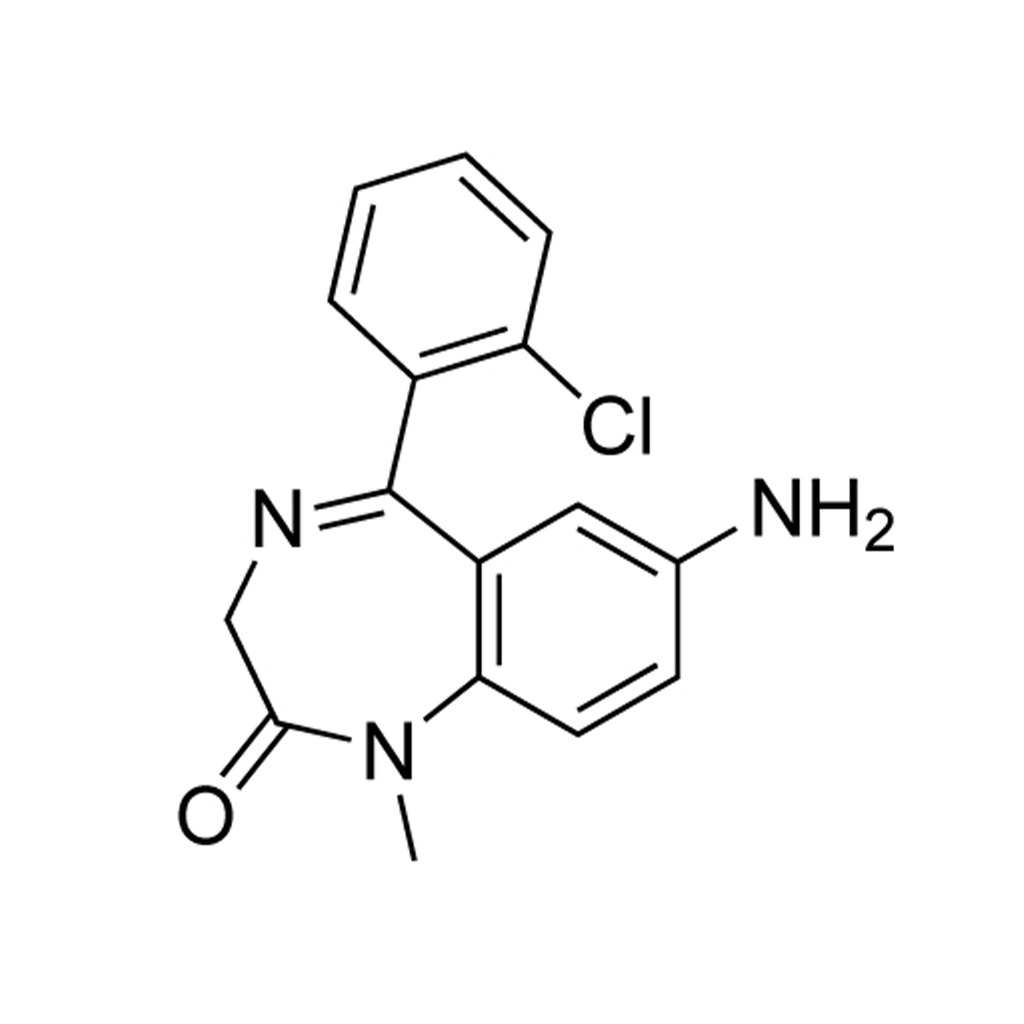 7-Aminoclonazepam (unlabeled) 100 µg/mL in acetonitrile