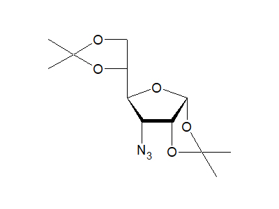 3-Azido-3-deoxy-1,2:5,6-di-O-isopropylidene-α-D-allofuranose