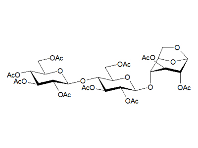 1,6-Anhydro-β-D-cellotriose nonaacetate