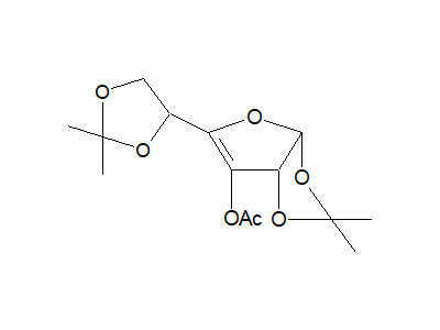 3-O-Acetyl-1,2:5,6-di-O-isopropylidene-α-D-erythro-Hex-3-enofuranose