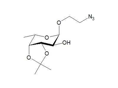 2-Azidoethyl 3,4-O-isopropylidene-α-L-fucopyranoside