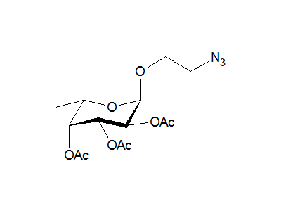 2-Azidoethyl 2,3,4-tri-O-acetyl-α-L-fucopyranoside
