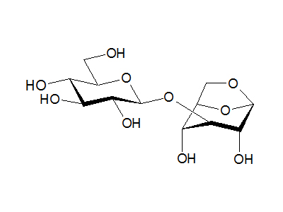 1,6-Anhydro-3-O-β-D-glucopyranosyl-β-D-glucopyranose