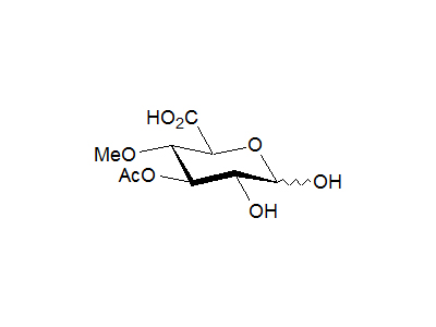 3-O-Acetyl-4-O-methyl-D-glucuronic acid