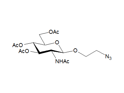 2-Azidoethyl 2-acetamido-3,4,6-tri-O-acetyl-2-deoxy-β-D-glucopyranoside