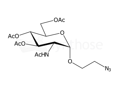 2-Azidoethyl 2-acetamido-3,4,6-tri-O-acetyl-2-deoxy-α-D-glucopyranoside