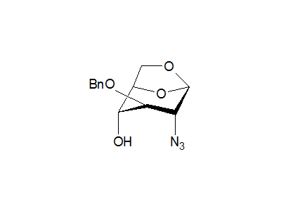 1,6-Anhydro-2-azido-3-O-benzyl-2-deoxy-β-D-glucopyranose