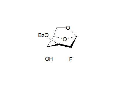 1,6-Anhydro-3-O-benzoyl-2-deoxy-2-fluoro-β-D-glucopyranose