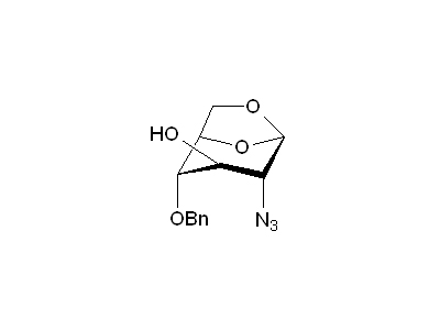 1,6-Anhydro-2-azido-4-O-benzyl-2-deoxy-β-D-glucopyranose
