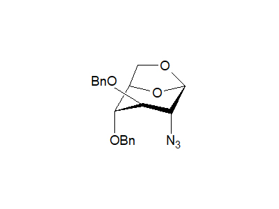 1,6-Anhydro-2-azido-3,4-di-O-benzyl-2-deoxy-β-D-glucopyranose