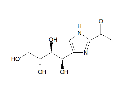 2-Acetyl-4-tetrahydroxybutyl imidazole