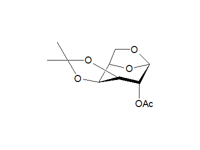 2-O-Acetyl-1,6-anhydro-3,4-O-isopropylidene-β-D-galactopyranose