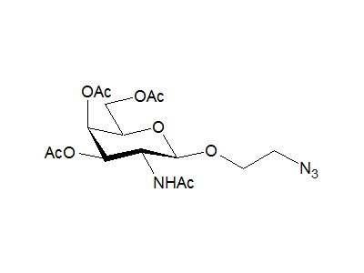 2-Azidoethyl 2-acetamido-3,4,6-tri-O-acetyl-2-deoxy-β-D-galactopyranoside