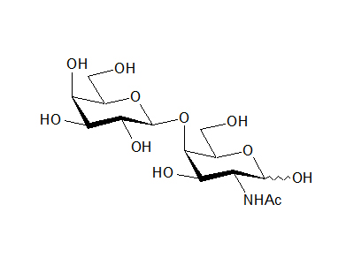 2-Acetamido-2-deoxy-4-O-(β-D-galactopyranosyl)-D-galactopyranose